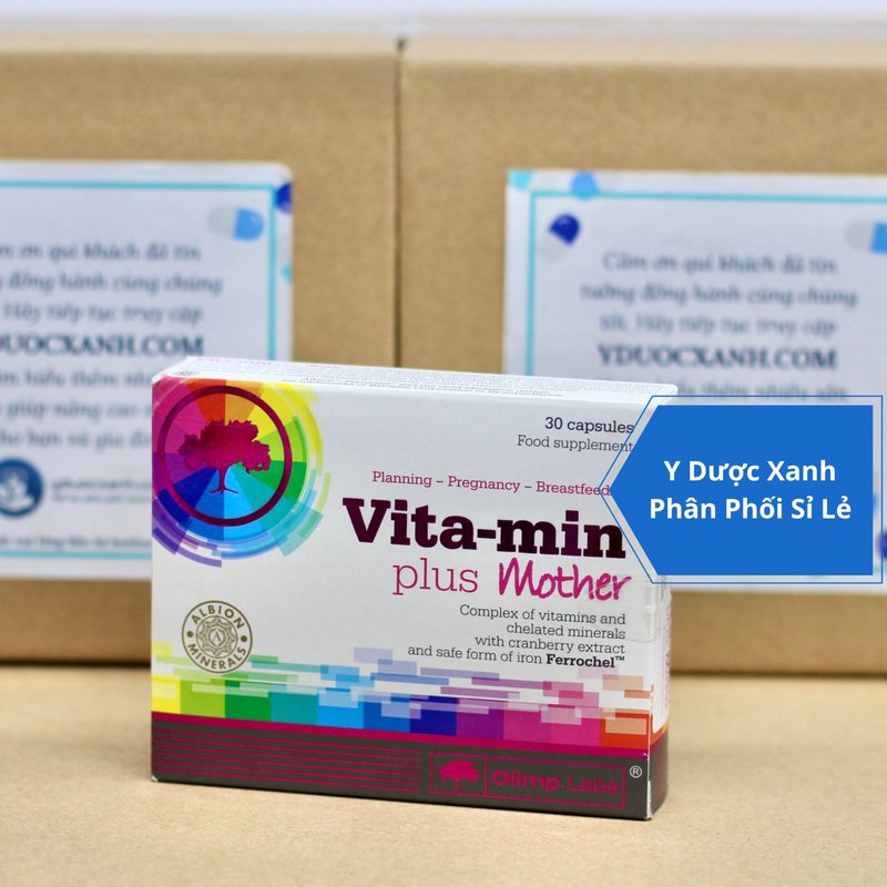 VITA-MIN PLUS MOTHER, Bổ sung vitamin, khoáng chất cho bà bầu