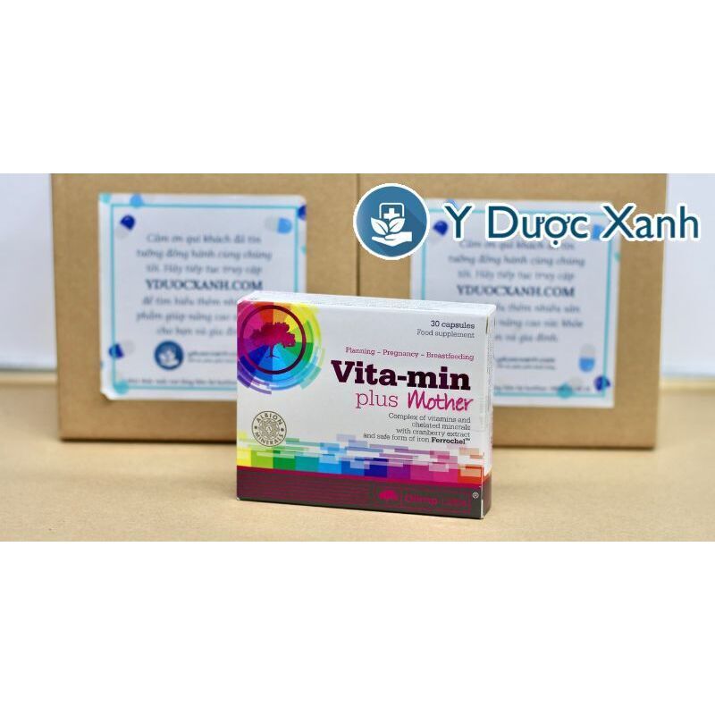 VITA-MIN PLUS MOTHER, Bổ sung vitamin, khoáng chất cho bà bầu