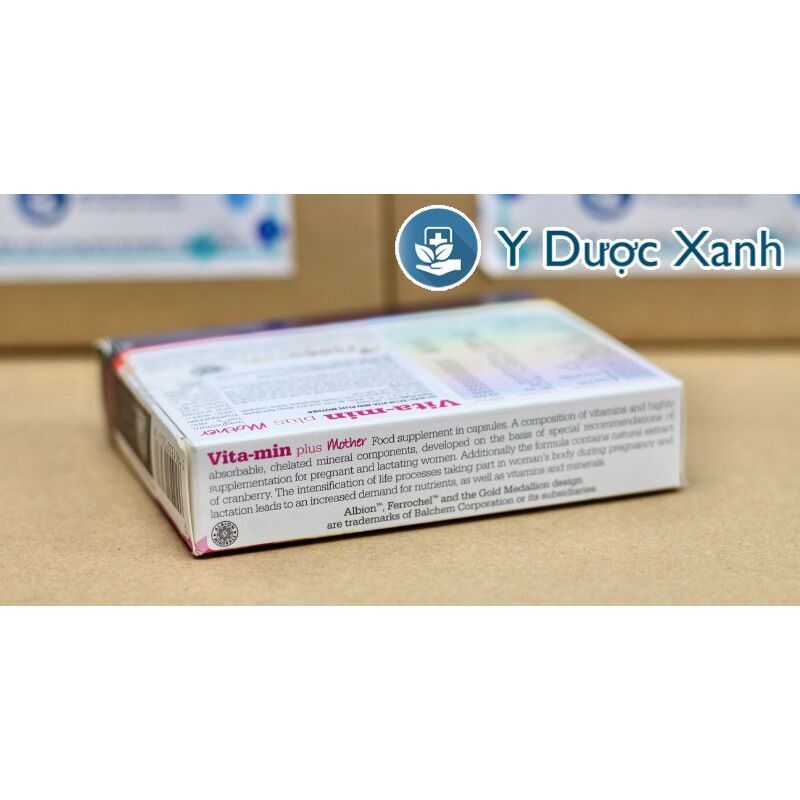 VITA-MIN PLUS MOTHER, Bổ sung vitamin, khoáng chất cho bà bầu