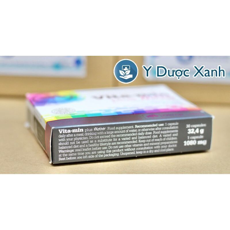 VITA-MIN PLUS MOTHER, Bổ sung vitamin, khoáng chất cho bà bầu