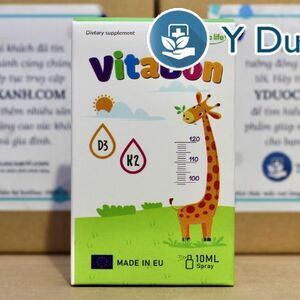 VITABON D3+K2, 10ml, Siro nhỏ giọt bổ sung vitamin D3 K2 cho trẻ của Ba Lan