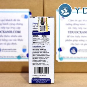 VIVAKIDS VITAMIN A+D DROPS, 30ml, Vitamin A+D nhỏ giọt cho trẻ sơ sinh của Thụy Sĩ