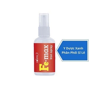 FE-MAX IRON SPRAY, Sắt dạng xịt cho bé trên 12 tháng tuổi của Slovenia