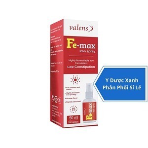 FE-MAX IRON SPRAY, Sắt dạng xịt cho bé trên 12 tháng tuổi của Slovenia