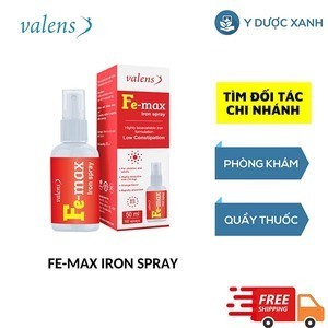 FE-MAX IRON SPRAY, Sắt dạng xịt cho bé trên 12 tháng tuổi của Slovenia