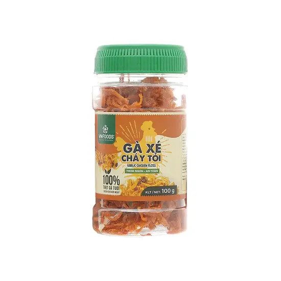 Khô gà cháy tỏi VN-F, 400g