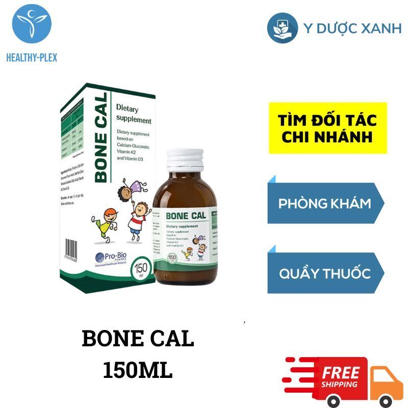 Mua [Chính Hãng] CANXI BONE CAL 150ml, Siro bổ sung canxi cho bé - Y Dược Xanh