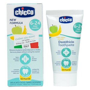 Kem đánh răng hương Chuối - Táo Chicco 6M+
