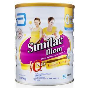 Combo 2 lon Sữa bầu Similac Mom 900g hương Vani