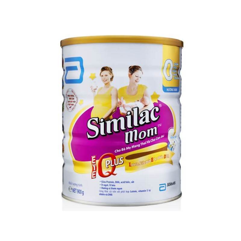 Combo 2 lon Sữa bầu Similac Mom 900g hương Vani