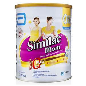 Combo 2 lon Sữa bầu Similac Mom 900g hương Vani