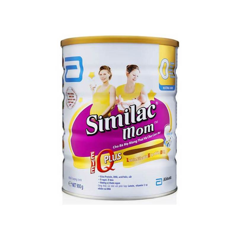Combo 2 lon Sữa bầu Similac Mom 900g hương Vani