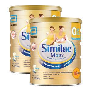Combo 2 lon Sữa bầu Similac Mom 900g hương Vani